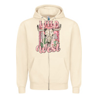 Sandshell wild west Zipper Hoodie - MaliasSmallBusiness