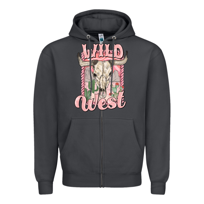 Wild West Zipper Hoodie by MaliasSmallBusiness | Teevron