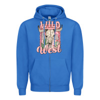 True Royal wild west Zipper Hoodie - MaliasSmallBusiness
