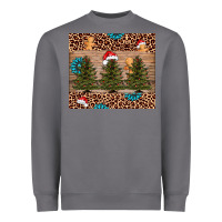 Storm Christmas trees leopard Heavyweight Sweatshirt - AdoDesignShop