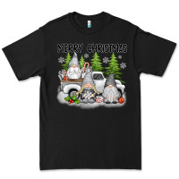 Black merry christmas gnomies Premium Tee - texasbilliewilder