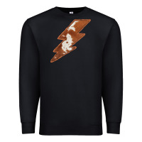 Black Cowhide Patterned Lightning Premium Sweatshirt - Bettercallsaul