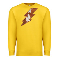 Lemon Cowhide Patterned Lightning Premium Sweatshirt - Bettercallsaul