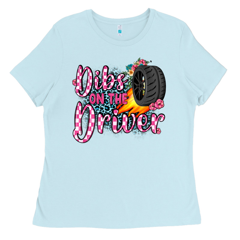 Dibs On The Driver Ladies Tee by JahusDesignShop | Teevron