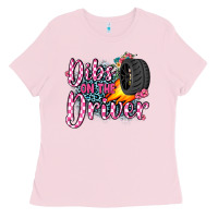 Bubblegum Pink dibs on the driver Ladies Tee - JahusDesignShop
