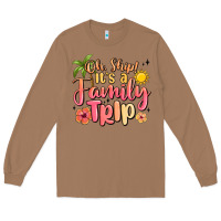 Toasted Coconut oh ship its a family trip summer vacation Long Sleeve Tee - MaliasSmallBusiness