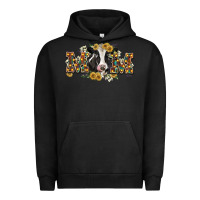 Pigment Black Mom with cow Urban Hoodie - CowGirlArtShop