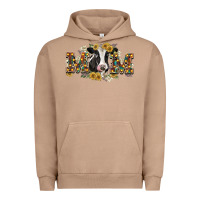 Pigment Burro Mom with cow Urban Hoodie - CowGirlArtShop