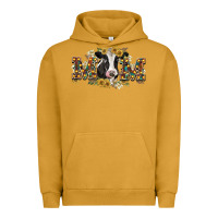 Pigment Peanut Butter Mom with cow Urban Hoodie - CowGirlArtShop