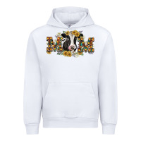 White Mom with cow Urban Hoodie - CowGirlArtShop