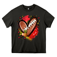 Asphalt fruits and football heart Heavy Core Tee - Zillion Design Studio