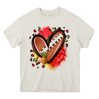 Cream fruits and football heart Heavy Core Tee - Zillion Design Studio
