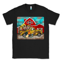 Black western truck farm animals mousepad Classic Tee - BarkalooDesign