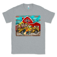 Heather Grey western truck farm animals mousepad Classic Tee - BarkalooDesign