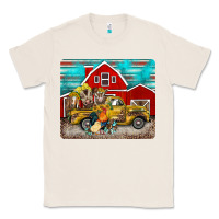 Natural western truck farm animals mousepad Classic Tee - BarkalooDesign