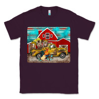 Plum western truck farm animals mousepad Classic Tee - BarkalooDesign
