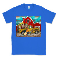 True Royal western truck farm animals mousepad Classic Tee - BarkalooDesign