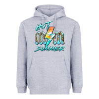 Heather Grey hot mom summer Heavyweight Hoodie - BarkalooDesign
