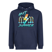 Navy hot mom summer Heavyweight Hoodie - BarkalooDesign