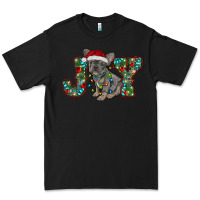 Black french bulldog christmas joy Premium Tee - RanaPortraitStore