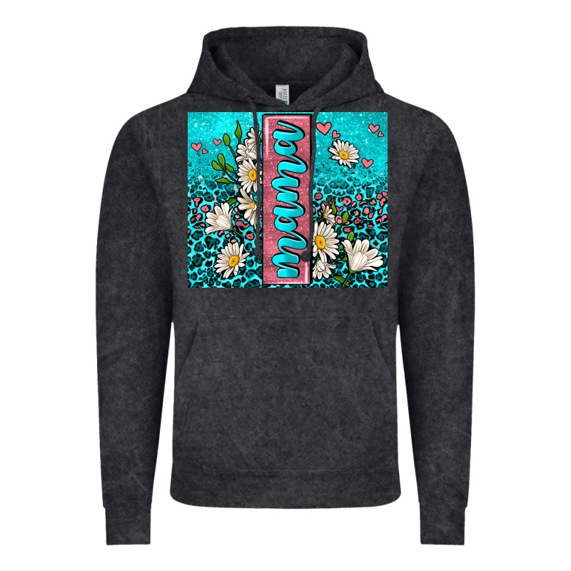 Turquoise Leopard Mama Vintage Hoodie by AdoDesignShop | Teevron