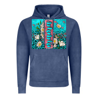 Vintage Denim turquoise leopard mama Vintage Hoodie - AdoDesignShop