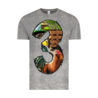 Cloud Rock farm life alphabet numbers 3 Vintage Tee - BundleAndBundleShop