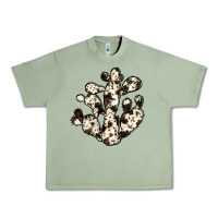 Oil Green cowhide cactus Urban Heavy Tee - JahusDesignShop