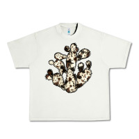 Pistachio cowhide cactus Urban Heavy Tee - JahusDesignShop