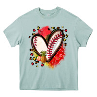 Arona fruits and baseball heart Heavy Core Tee - Zillion Design Studio
