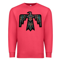 Cardinal Black Aztec Thunderbird Premium Sweatshirt - Bettercallsaul