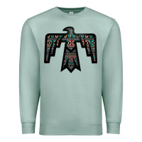 Seafoam Black Aztec Thunderbird Premium Sweatshirt - Bettercallsaul