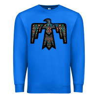 True Royal Black Aztec Thunderbird Premium Sweatshirt - Bettercallsaul