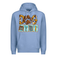 Colony Blue Dog Mini with Paw Premium Hoodie - texasbilliewilder