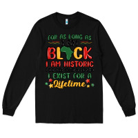Black black history month malia Long Sleeve Tee - MaliasSmallBusiness