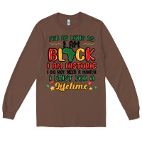 Chestnut black history month malia Long Sleeve Tee - MaliasSmallBusiness