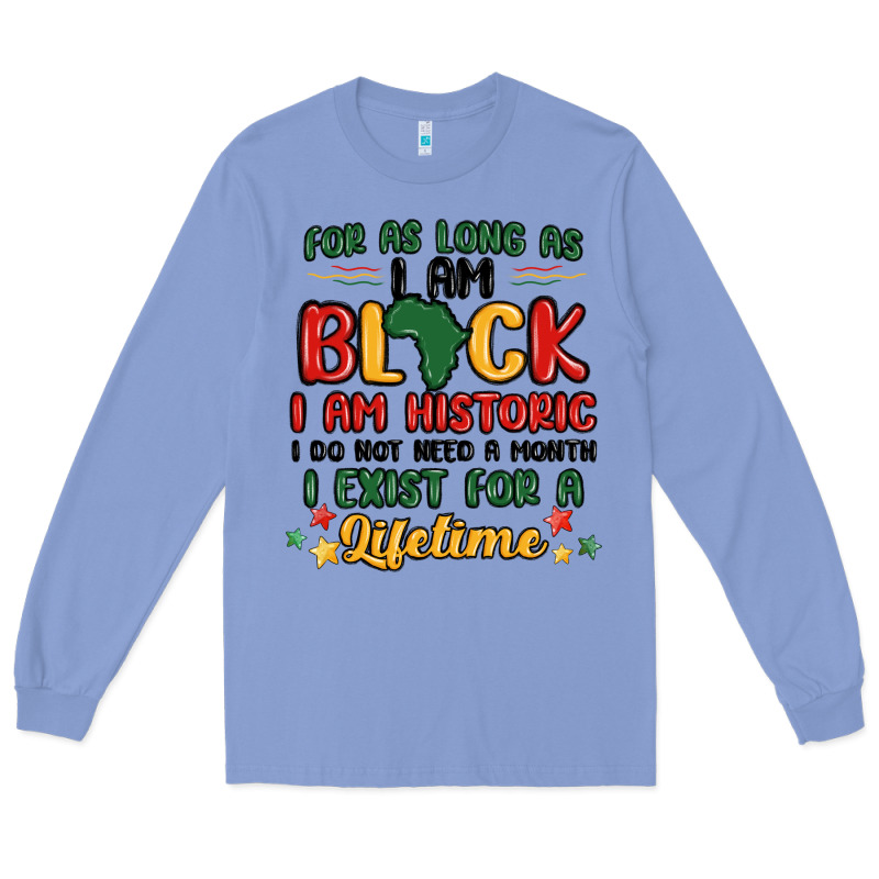 Black History Month Malia Long Sleeve Tee by MaliasSmallBusiness | Teevron