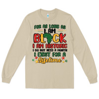 Mushroom black history month malia Long Sleeve Tee - MaliasSmallBusiness