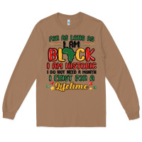 Toasted Coconut black history month malia Long Sleeve Tee - MaliasSmallBusiness