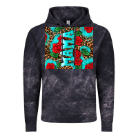 Cloud Black rose leopard mama Vintage Hoodie - AdoDesignShop