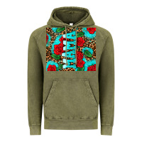Vintage Olive rose leopard mama Vintage Hoodie - AdoDesignShop