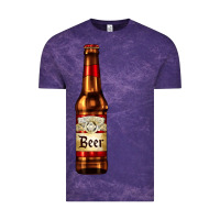 Cloud Purple red beer bottle Vintage Tee - AdoDesignShop