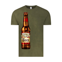 Vintage Olive red beer bottle Vintage Tee - AdoDesignShop