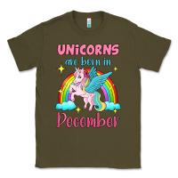 Army Green unicorns are born in december Classic Tee - Jasminsmagicworld