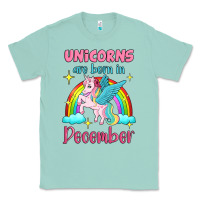 Seafoam unicorns are born in december Classic Tee - Jasminsmagicworld