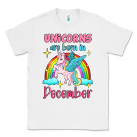 White unicorns are born in december Classic Tee - Jasminsmagicworld
