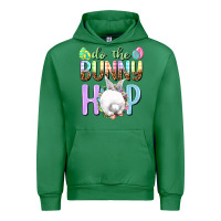 Emerald Do the bunny hop Easter Day Urban Hoodie - HowdyJamesFarm