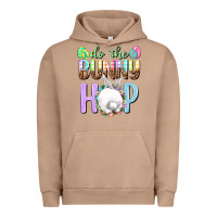 Pigment Burro Do the bunny hop Easter Day Urban Hoodie - HowdyJamesFarm