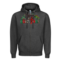 Charcoal Heather faith cross merry christmas Zipper Hoodie - MaliasSmallBusiness