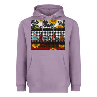Lavender christmas trees and sunflowers Heavyweight Hoodie - Jasminsmagicworld